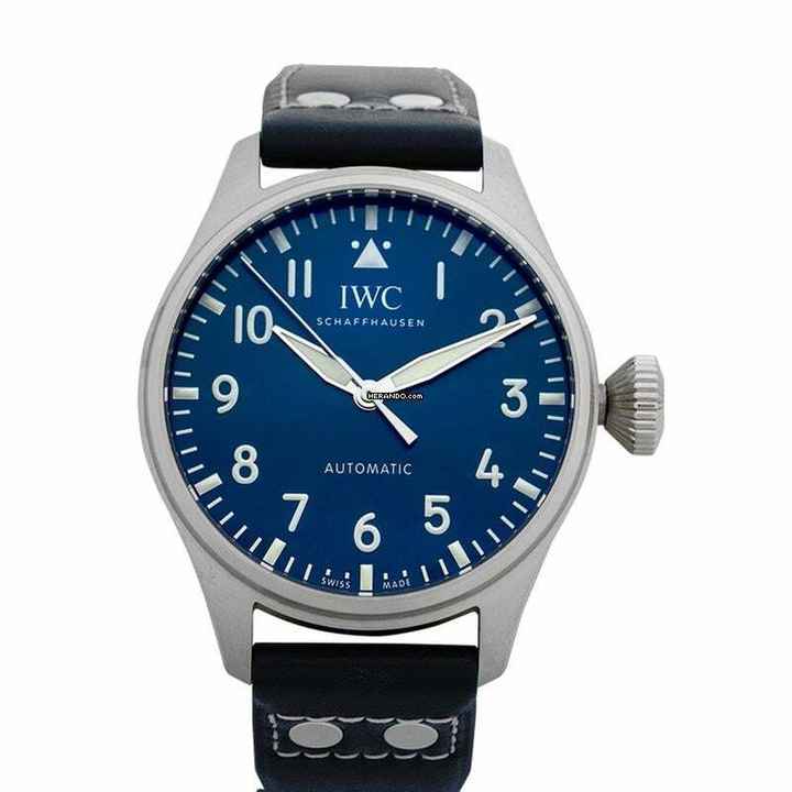  IWC Fliegeruhr IW329303 - Pilot Automatic Blue Dial Stainless Steel Men's Watch </h1> 