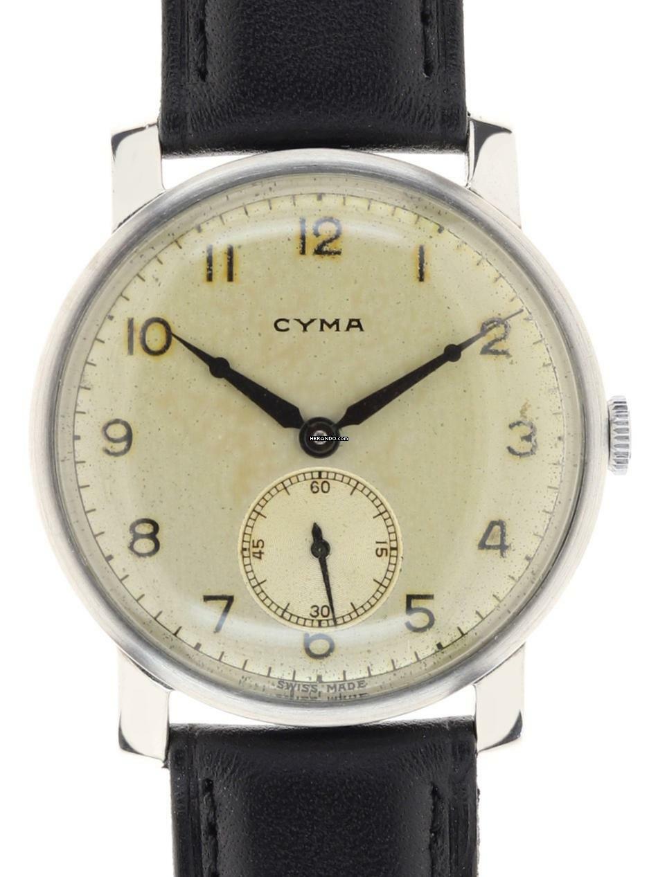 Cyma Gents oversized Wristwatch </h1>