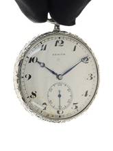 Thumbnail von Zenith Mans open face Lepine Pocket Watch Art Deco </h1>
