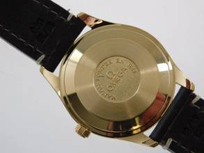 Thumbnail von Omega Speedmaster massiv 18 Karat Gelbgold Automatik 35 mm Cal 1110 im Full Set </h1>