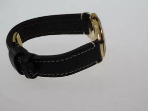 Thumbnail von Omega Speedmaster massiv 18 Karat Gelbgold Automatik 35 mm Cal 1110 im Full Set </h1>