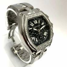 Thumbnail von Cartier Roadster 2618 Automatic 42mm Steel ~2.5TCW DIAMOND Watch </h1>