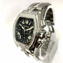 Thumbnail von Cartier Roadster 2618 Automatic 42mm Steel ~2.5TCW DIAMOND Watch </h1>