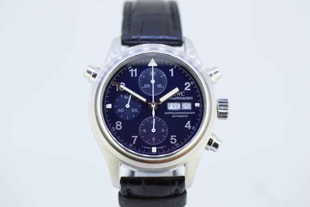  IWC Fliegeruhr Doppelchronograph Pilot PLATIN LIM T </h1> 