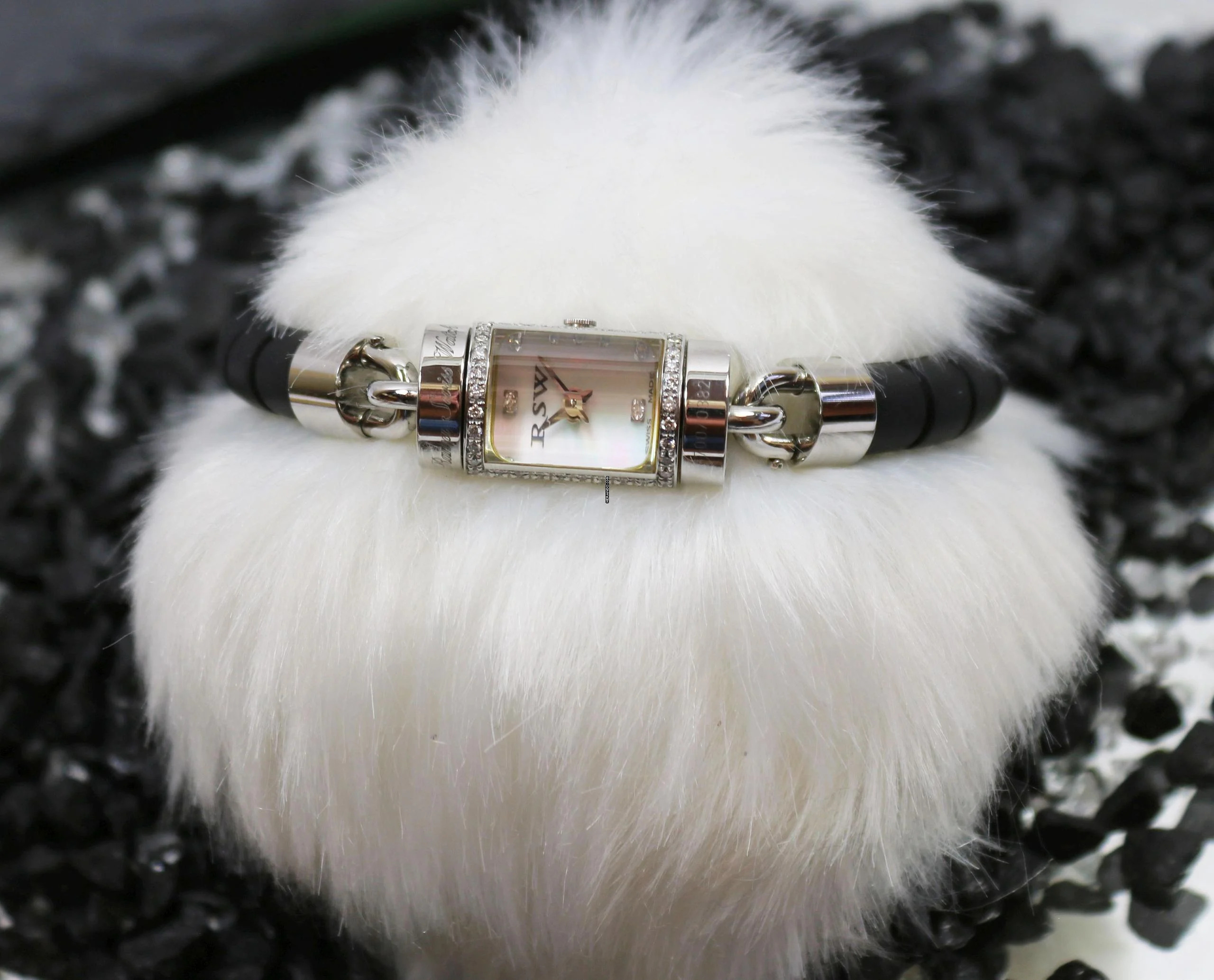  RSW Swiss Lady Liberty Diamond Perlmutt Reduced Price 