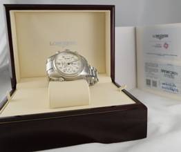 Thumbnail von Longines Herrenarmbanduhr Spirit Chronograph