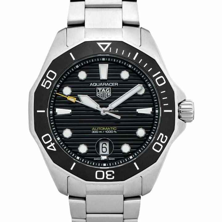  TAG Heuer Aquaracer WBP201A.BA0632 - Aquaracer Automatic Black Dial Stainless Steel Men's Watch </h1> 