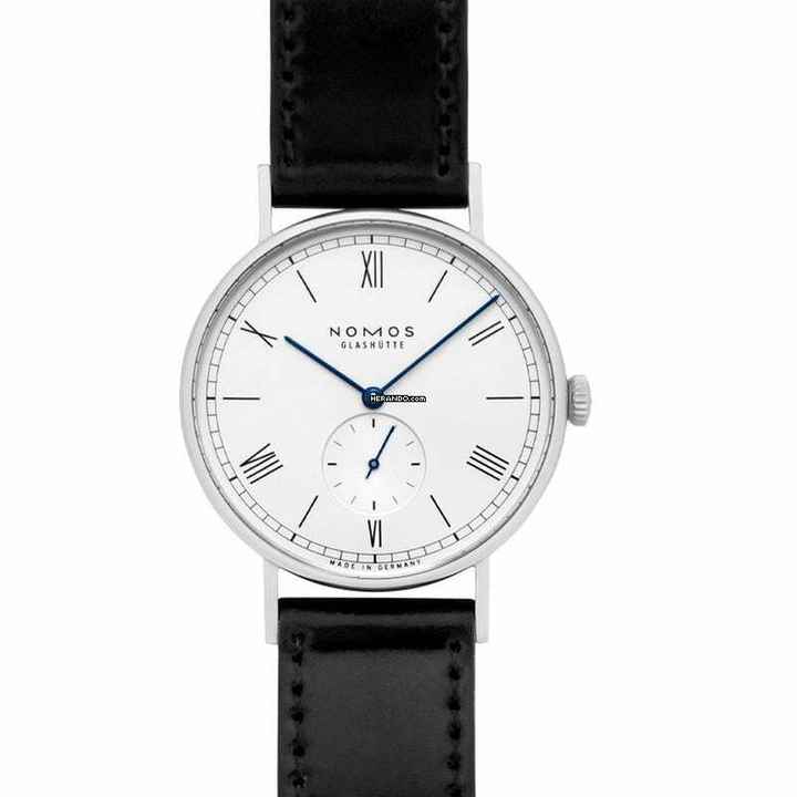  NOMOS Ludwig 38 235 - Ludwig Manual-winding White Dial Stainless Steel Men's Watch </h1> 