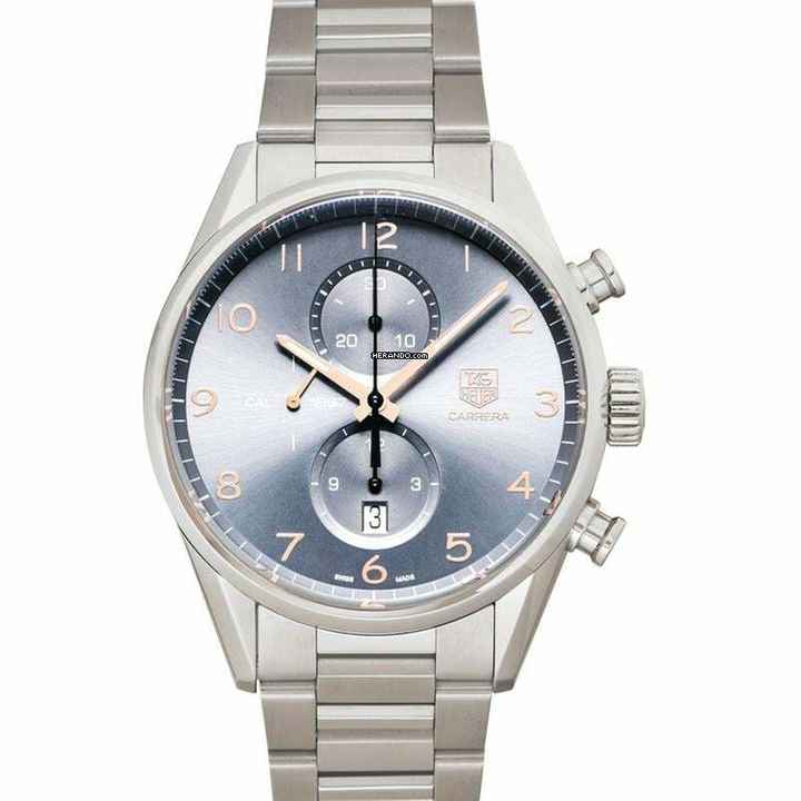  TAG Heuer Carrera Calibre 1887 CAR2013.BA0799 - Carrera Automatic Grey Dial Stainless Steel Men's Watch </h1> 
