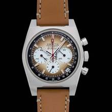 Thumbnail von Zenith 03.A384.400/385.C855 - Chronomaster Automatic Brown Dial Stainless Steel Men's Watch </h1>