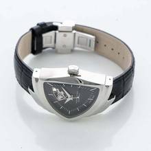 Thumbnail von Hamilton Ventura H24515732 - Ventura Open Heart Auto Black Dial Stainless Steel Men's Watch </h1>