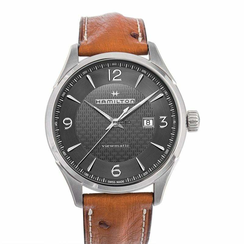 Hamilton Jazzmaster Viewmatic H32755851 - Jazzmaster Automatic Grey Dial Stainless Steel Men's Watch </h1>
