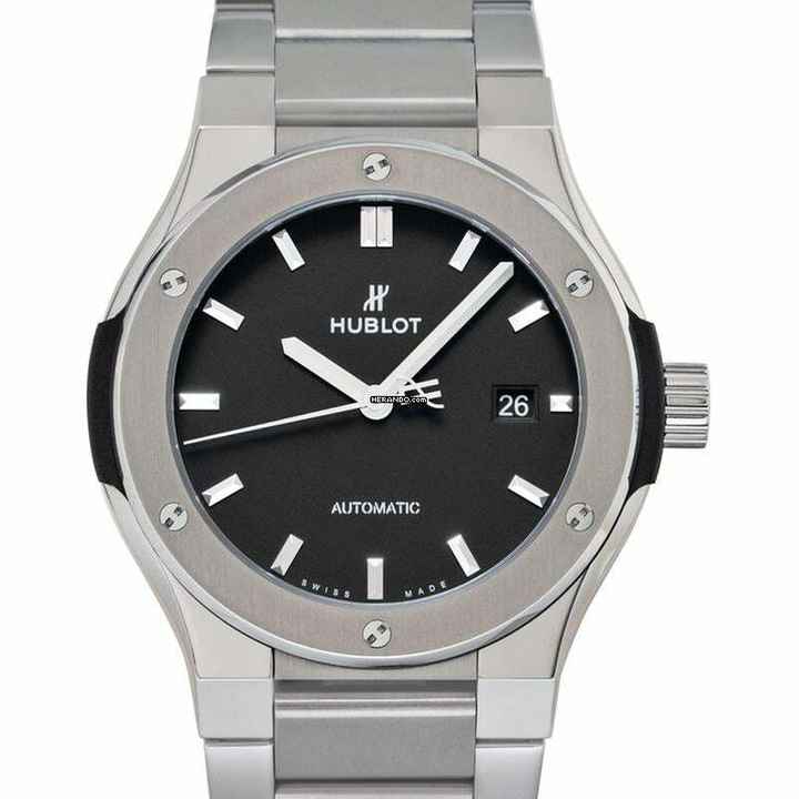  Hublot Classic Fusion 548.NX.1170.NX - Classic Fusion Automatic Black Dial Titanium Men's Watch </h1> 