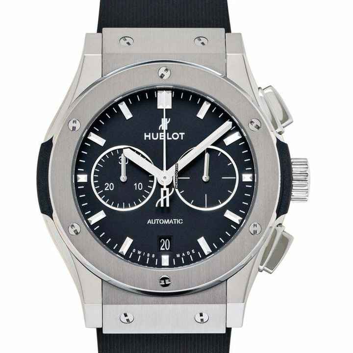  Hublot Classic Fusion Chronograph 541.NX.1171.RX - Classic Fusion Automatic Black Dial Titanium Men's Watch </h1> 
