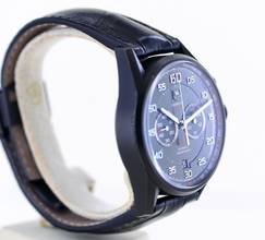 Thumbnail von TAG Heuer Carrera Calibre 36 Chronograph Flyback black Calibre 36 El Primero Titan Glasboden </h1>