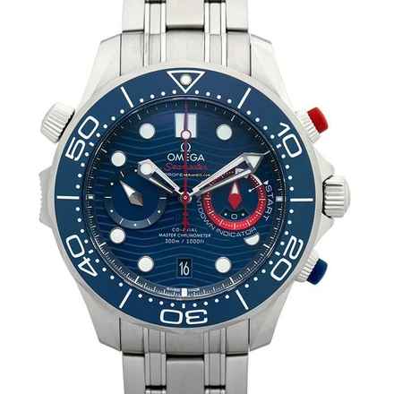  Omega Seamaster 210.30.44.51.03.002 - Seamaster Automatic Blue Dial Stainless Steel Men's Watch </h1> 