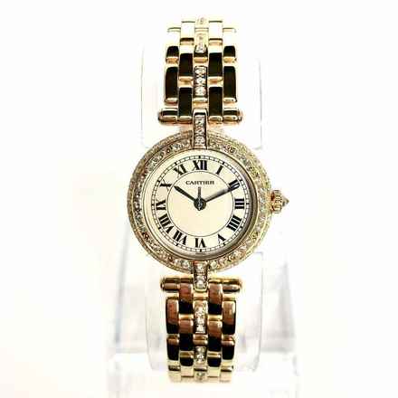  Cartier Panthère VENDOME 24mm 18K Yellow Gold Diamond Watch </h1> 