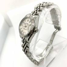 Thumbnail von Rolex Datejust 28mm 18K WG & Steel Watch Silver Dial </h1>