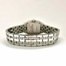 Thumbnail von Cartier Santos Demoiselle 20mm Steel 2.25TCW Diamond Watch </h1>