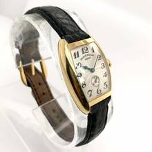 Thumbnail von Franck Muller CURVEX Hand Winding 18K Yellow Gold 25mm Watch Skeleton Backcase </h1>