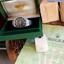 Thumbnail von Rolex Submariner (No Date) Radium 6538 4 Line Big Crown Gilt / Radium Zifferblatt aus 1956