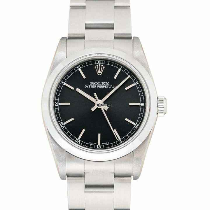  Rolex Oyster Perpetual 31 77080 black - Oyster Perpetual Salmon Dial 31mm </h1> 