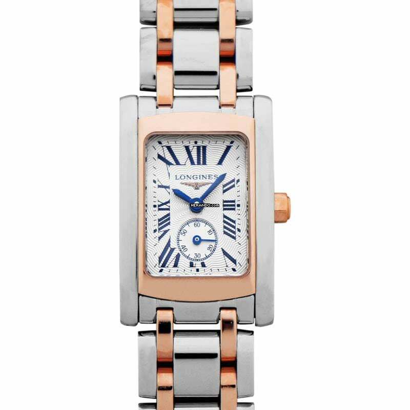 Longines DolceVita L51555717 - DolceVita Quartz White Dial Stainless Steel Ladies Watch </h1>