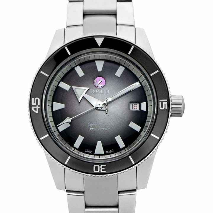  Rado HyperChrome Captain Cook R32105153 - Captain Cook Automatic Black Dial Stainless Steel Men's Watch </h1> 