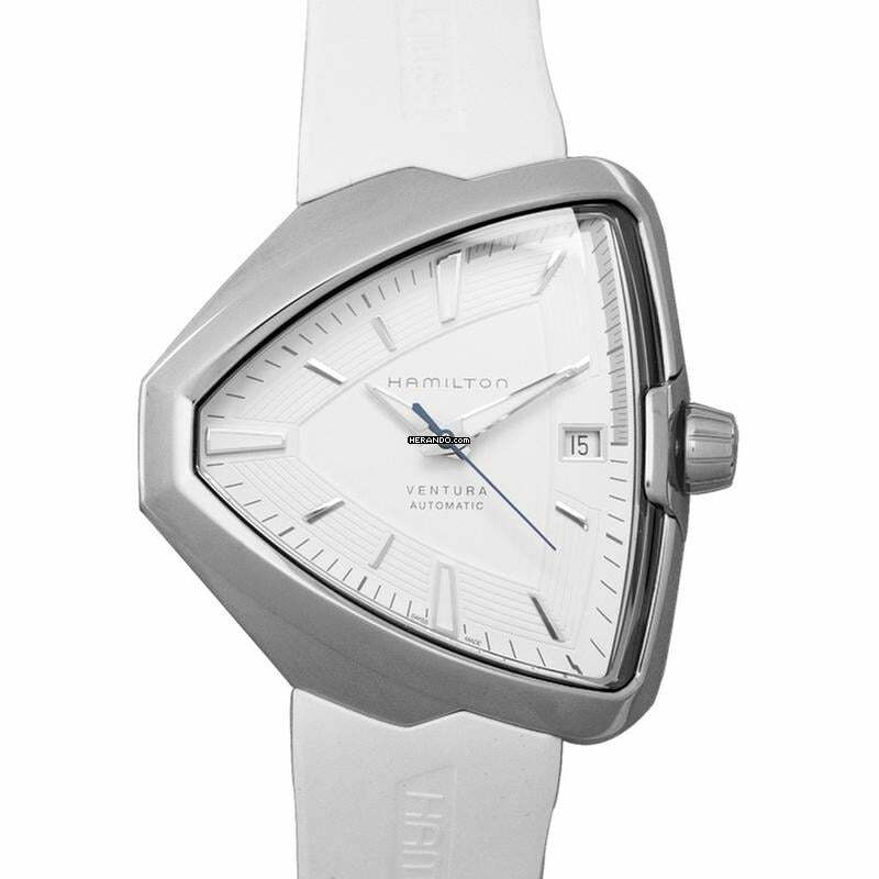 Hamilton Ventura H24505311 - Ventura Automatic White Dial Stainless Steel Men's Watch </h1>