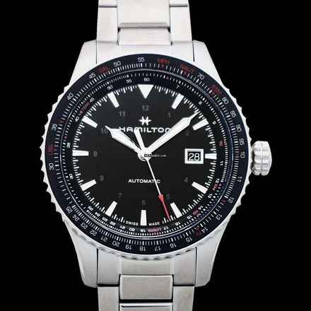  Hamilton Khaki Aviation H76615130 - Khaki Aviation Automatic Black Dial Stainless Steel Men's Watch </h1> 