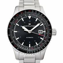 Thumbnail von Hamilton Khaki Aviation H76615130 - Khaki Aviation Automatic Black Dial Stainless Steel Men's Watch </h1>