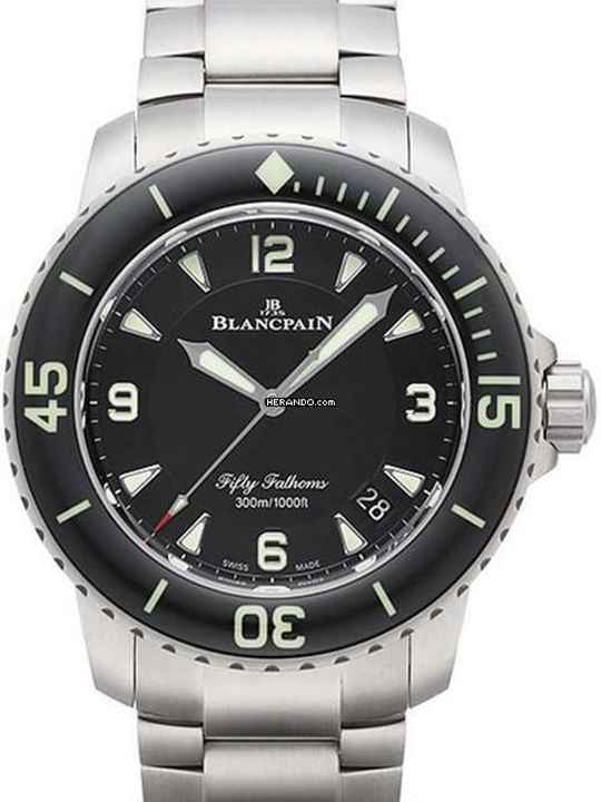  Blancpain Fifty Fathoms 45 mm Ref. 5015-12B30-98 </h1> 