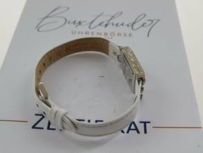 Thumbnail von Audemars Piguet 18 Karat Weißgold Charleston Damenuhr mit original Diamantbesatz und Onyx Blatt Rarität </h1>