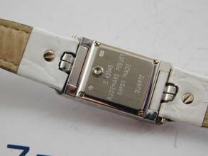 Thumbnail von Audemars Piguet 18 Karat Weißgold Charleston Damenuhr mit original Diamantbesatz und Onyx Blatt Rarität </h1>