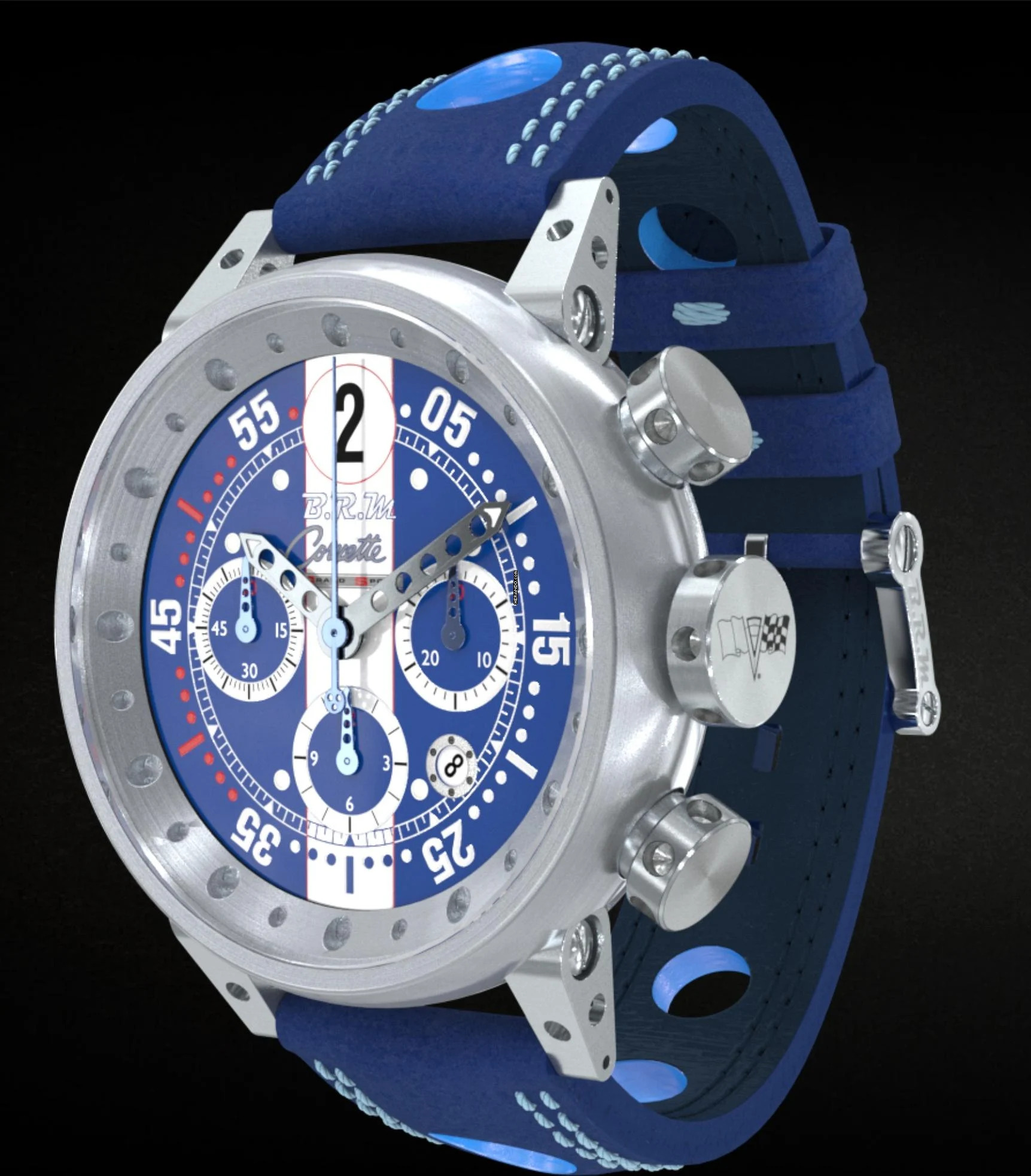 B.R.M R6-46-Corvette Chronograph