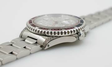 Thumbnail von Rolex GMT-Master II 16700 diamond dial watch only.