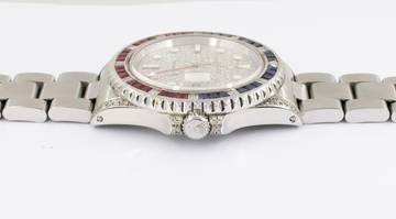 Thumbnail von Rolex GMT-Master II 16700 diamond dial watch only.