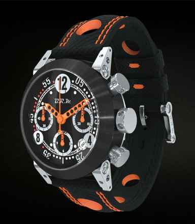  B.R.M Chronograph GP-40 Black PVD 