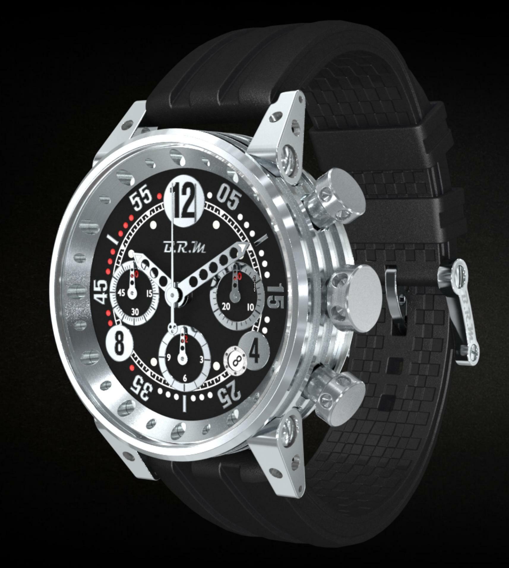 B.R.M Chronograph V11 schwarz oder GTN weiß