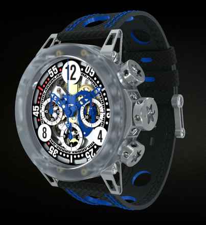  B.R.M The lightest Autom.Chrono in the World Optional in 5 Farben  