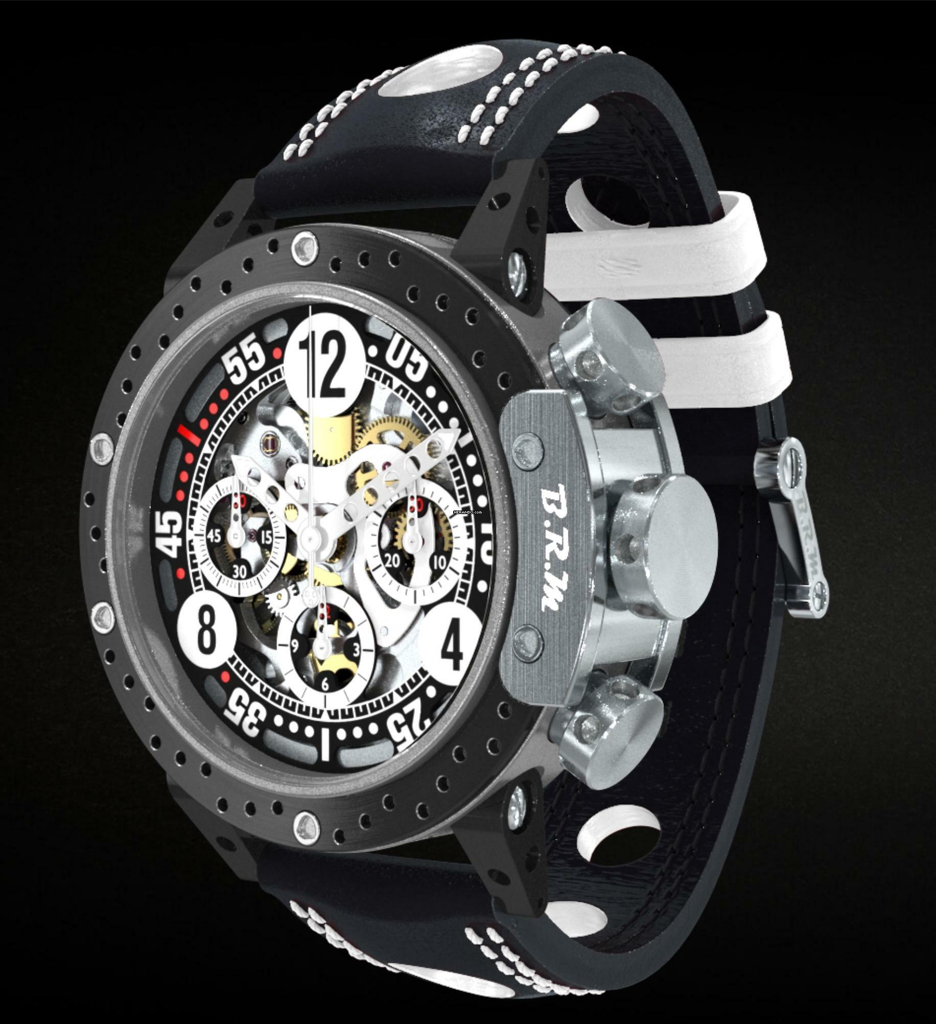 B.R.M Chronograph Brake Disc white yellow and orange possible