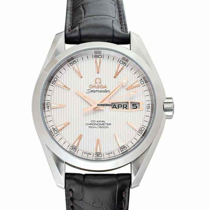  Omega Seamaster Aqua Terra 231.13.43.22.02.002 - Seamaster Automatic Silver Dial Stainless Steel Men's Watch </h1> 
