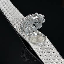 Thumbnail von SARCAR GENEVE Lady Jewel watch white gold 18KT with real rubies and diamond's Full Set </h1>