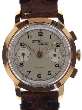 Nicolet Gents Wristwatch Chronograph Charles Nicolet Tramelan </h1> 