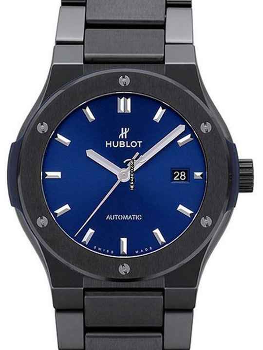  Hublot Classic Fusion 42 Black Magic Bracelet Ref. 548.CM.7170.CM </h1> 