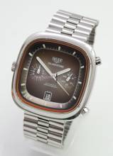 Thumbnail von Heuer Silverstone Vintage Chronograph aus 1970er Box & Papiere