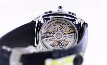 Thumbnail von Zenith Star open El Primero Chronograph Heart 37mm Silver Dial Faltschließe Heritage </h1>