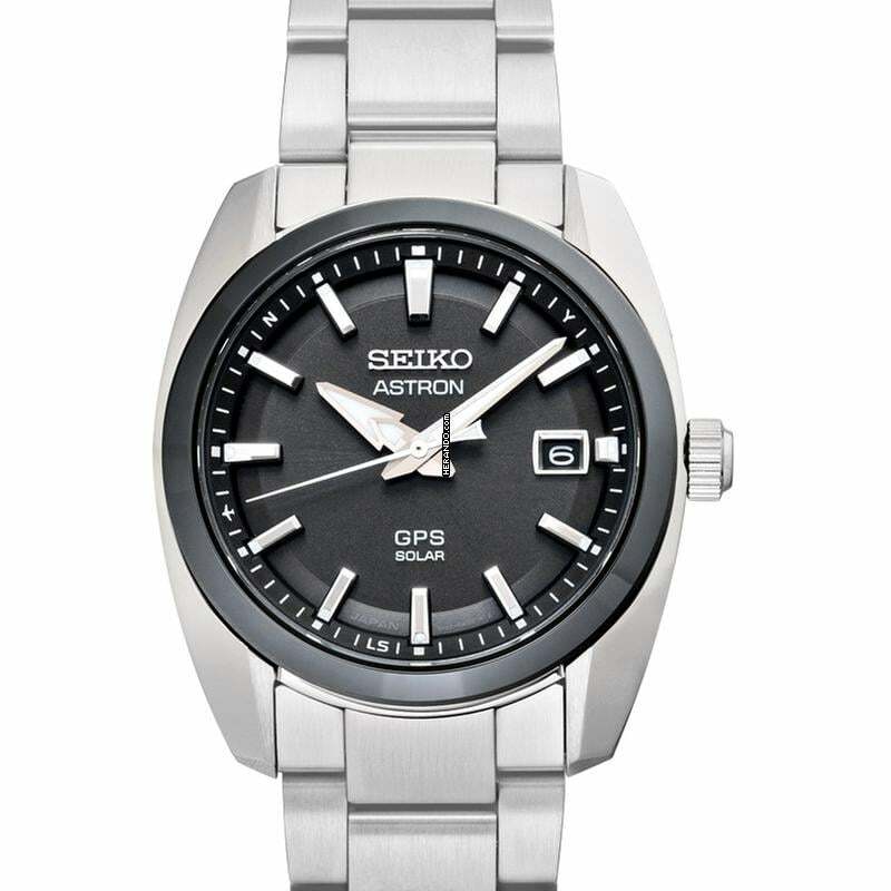  Seiko Astron SBXD005 - Astron Eco-Drive Black Dial Stainless Steel Men's Watch </h1> 