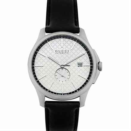  Gucci G-Timeless YA126313 - G-Timeless Automatic Silver Dial Stainless Steel Men's Watch </h1> 