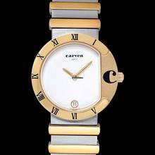 Thumbnail von Carven 38-128T-0001 - Quartz White Dial Stainless Steel Ladies Watch </h1>